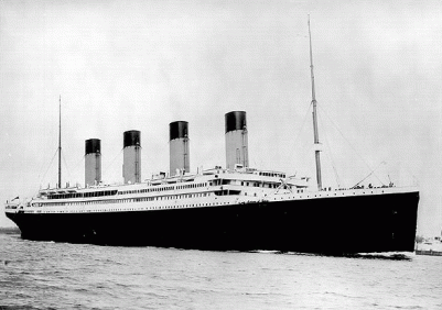Titanic History. Titanic departs Southampton.