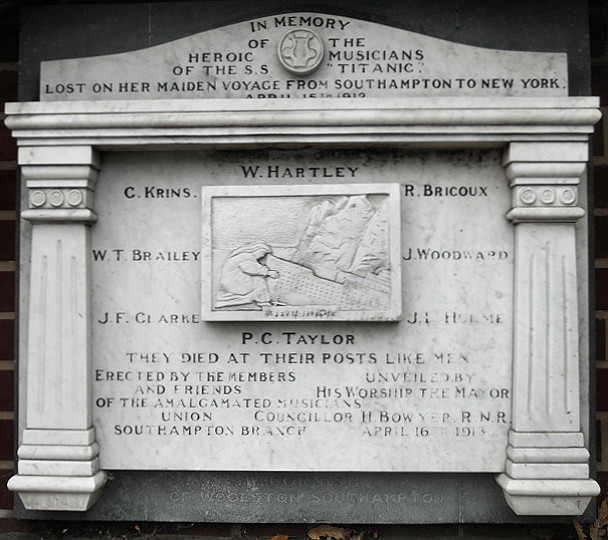The Musician's Memorial Southampton