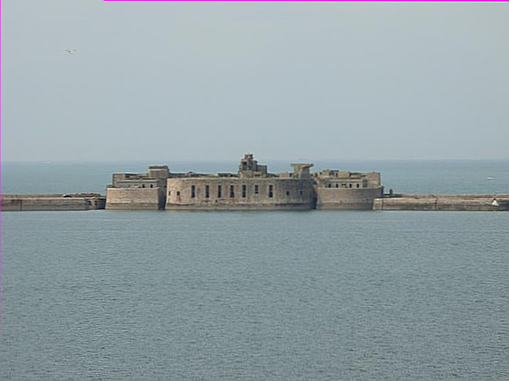 Fort de l'Ouest Cherbourg Titanic History.
