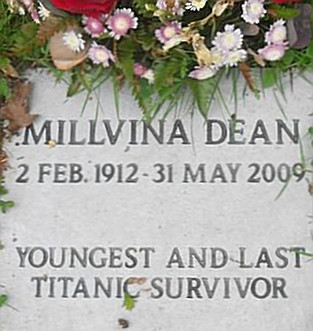 Millvina Dean Memorial Plaque
