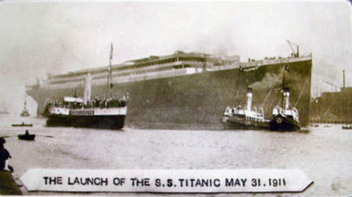 Titanic History Launch of Titanic